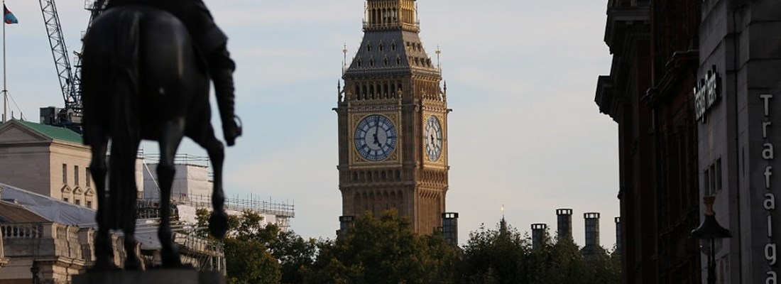 Big Ben seen from a distance