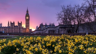 Westminster at spring 