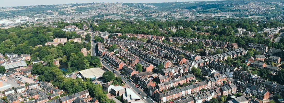 City from the air